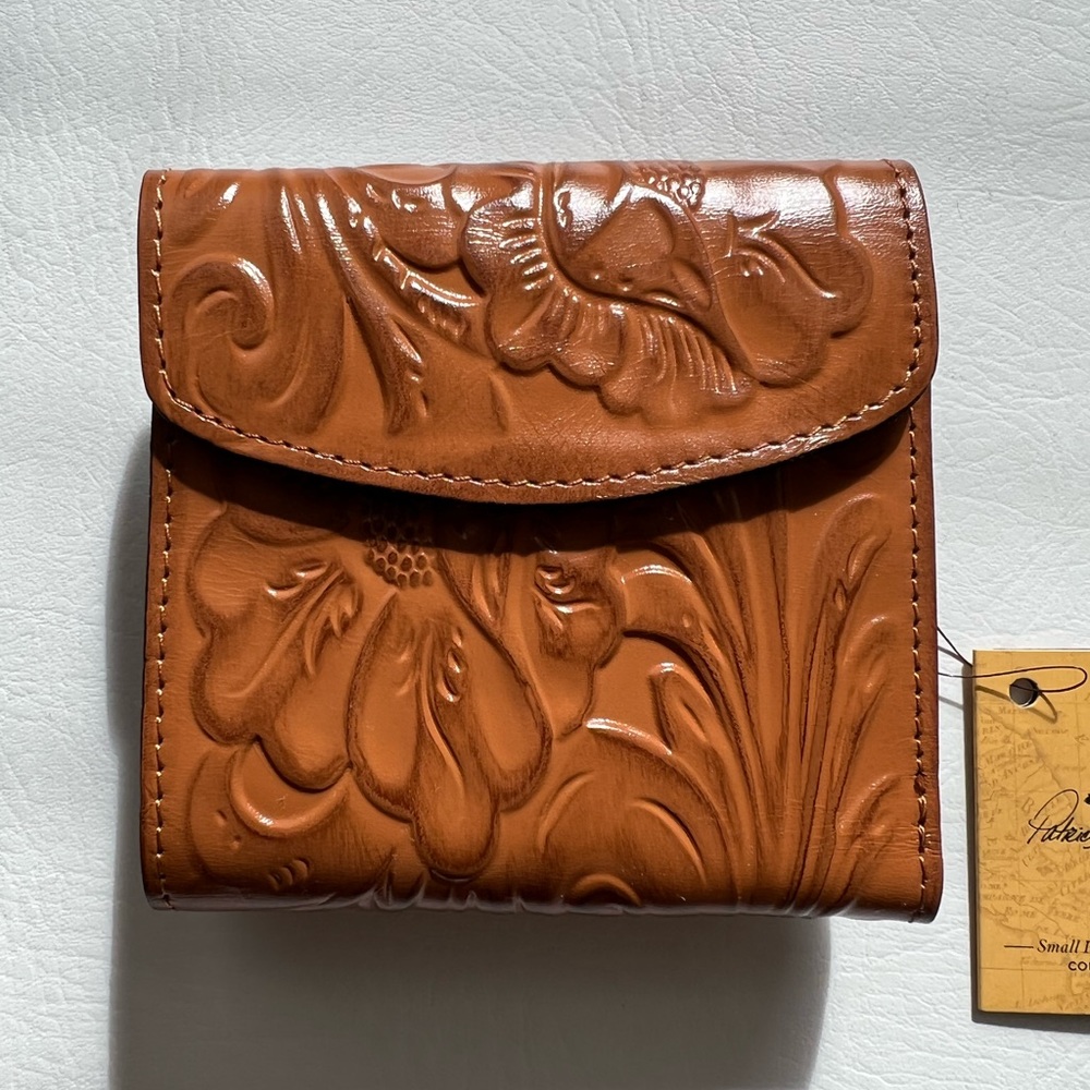 Patricia Nash Reiti Hand tooled leather wallet